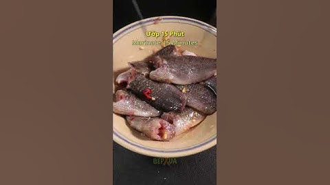 Cách kho Cá Rô Kho Tiêu #shorts