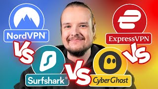 NordVPN vs Surfshark vs ExpressVPN vs CyberGhost | Bester VPN Vergleich