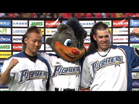 ヒーローは勿論、ホフパワー！そして中田翔だ 2012.06.16 F-S