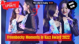 (Freenbecky)Freen and Becky's iconic stage in Kazz Award 2024!!