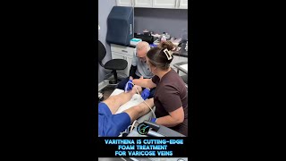Varithena is cutting-edge foam treatment for varicose veins. #shorts