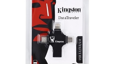 Usb 4 Trong 1 OTG USB Flash Drive USB đa năng cắm điện thoại máy tính 64GB kingston