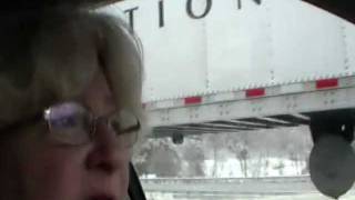Nancy Today: Driving by I-64 to Lexington through the snowcovered world! ASMR