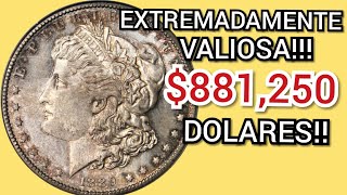 ??EXTREMADAMENTE VALIOSA Y RARA MONEDA?1889 MORGAN DOLLAR CC ?