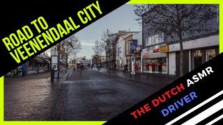 ASMR | SLEEP | ANTI STRESS (NO MUSIC, NO TALKING) NIGHT DRIVE omw to Veenendaal, Netherlands