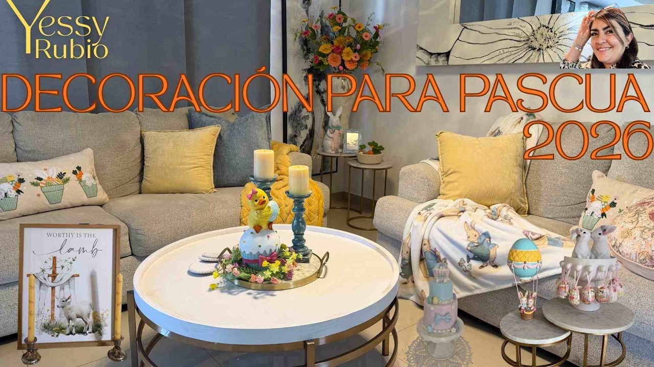 DECORACIÓN PARA PASCUA 2026 🥕🐇🙌🌼😘-YESSY RUBIO