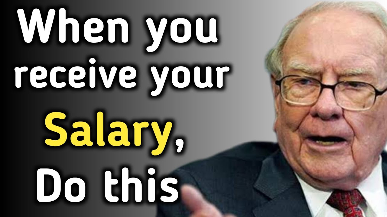8 Steps to Become Rich with Your Salary according to Warren Buffett ...
