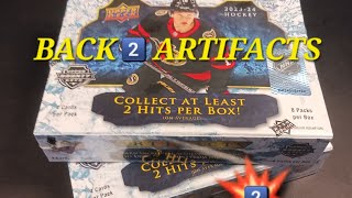 🚨 2️⃣ MORE BOXES OF 2023-24 UPPER DECK ARTIFACTS HOCKEY 🏒 STILL TRYING TO FIND REDEMPTION 🛐