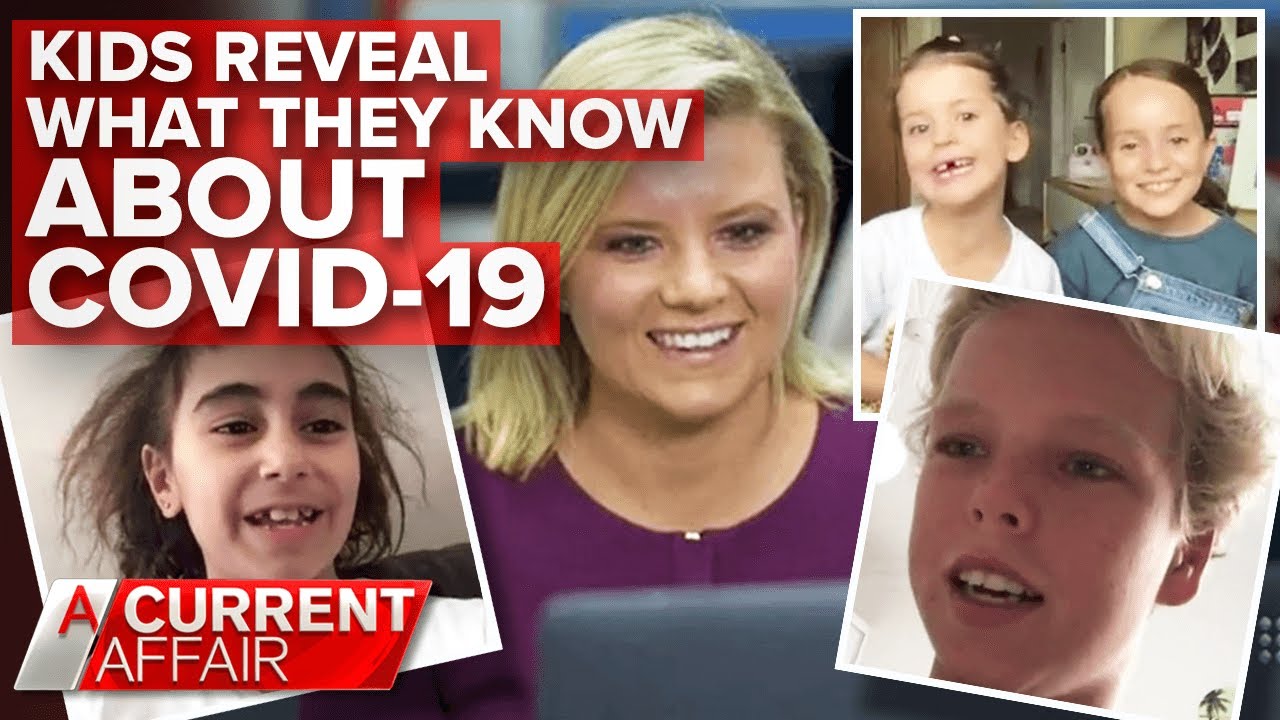 Coronavirus from a kid's point of view | A Current Affair