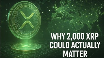 Ripple XRP: Why Holding 2,000 XRP Could Actually Matter (Verified 2025–2026 Analysis)