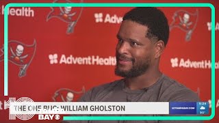 William Gholston finds out he's the longest-tenured defensive lineman in Tampa Bay Buccaneers histor