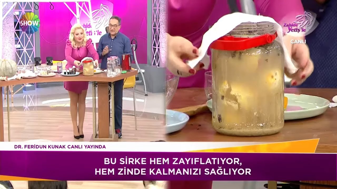 Zayıflatan ve zinde tutan sirke
