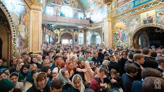 Соборна літургія у Києво-Печерській Лаврі у день всіх Преподобних отців Печерських