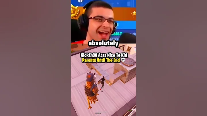 Nick Acts Nice Until The End… #nickeh30 #fortnite
