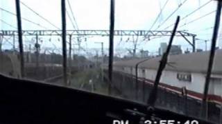 Departing from Bombay V.T. - WCM2 Footplate (July 1995)