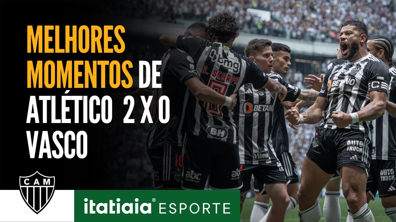 CONFIRA OS MELHORES MOMENTOS DE ATLÉTICO 2 X 0 VASCO - YouTube