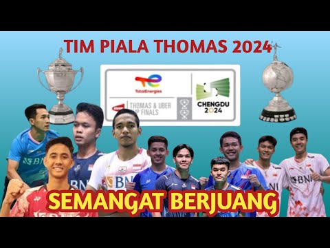 🔴Resmi,Inilah Daftar Tim Indonesia Di Piala Thomas 2024, Jonathan Dan Kolega siap Berjuang