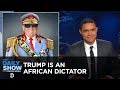 Donald trump  americas african president the daily show