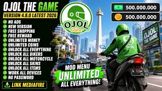 🔥 MOD OJOL THE GAME 4.8.0 LATEST 2026‼️ NO PASSWORD 😍 UNLIMITED MONEY & COINS! 