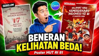 Cara Membuat Poster HUT RI ke-81 di Canva (Desain Merah Putih yang Keren untuk Sekolah) Cara Membuat Poster HUT RI ke-81 di Canva (Desain Merah Putih yang Keren untuk Sekolah)