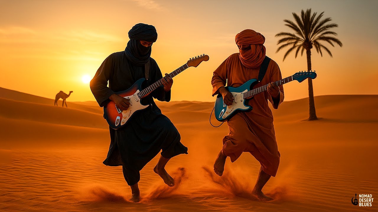 Tuareg Desert Blues Fusion – Electric Guitar & Tribal Groove