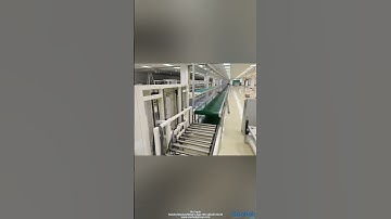 Car battery assembly line conveyor
