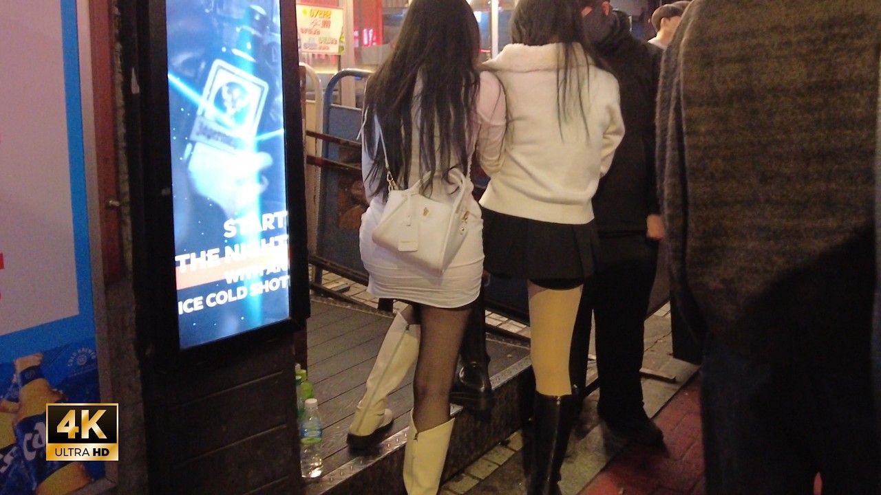 ［Hongdae 4K］Seoul Night Walk!! ~ Невероятное удовольствие ~ Клубная улица Хондэ ~~ !!