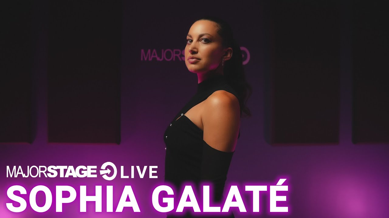 Sophia Galat Hey Baby MajorStage LIVE STUDIO Performance YouTube