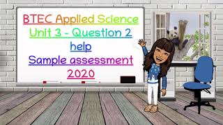 Celebrity BTEC Applied Science Level 3 - Unit 3 question 2 help: BioTeach Wealth