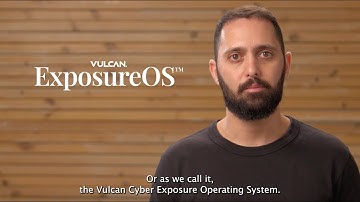 An introduction to the Vulcan Cyber ExposureOS
