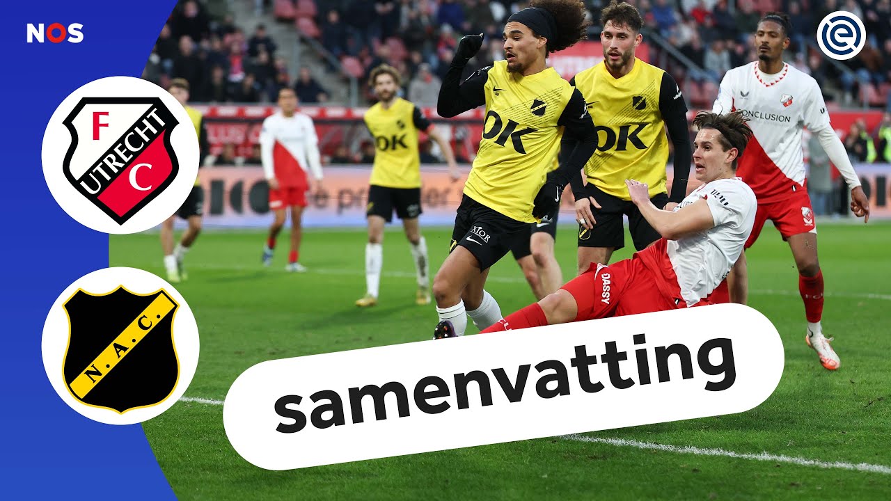 Utrecht heeft het LASTIG met NAC 😨| samenvatting FC Utrecht - NAC Breda