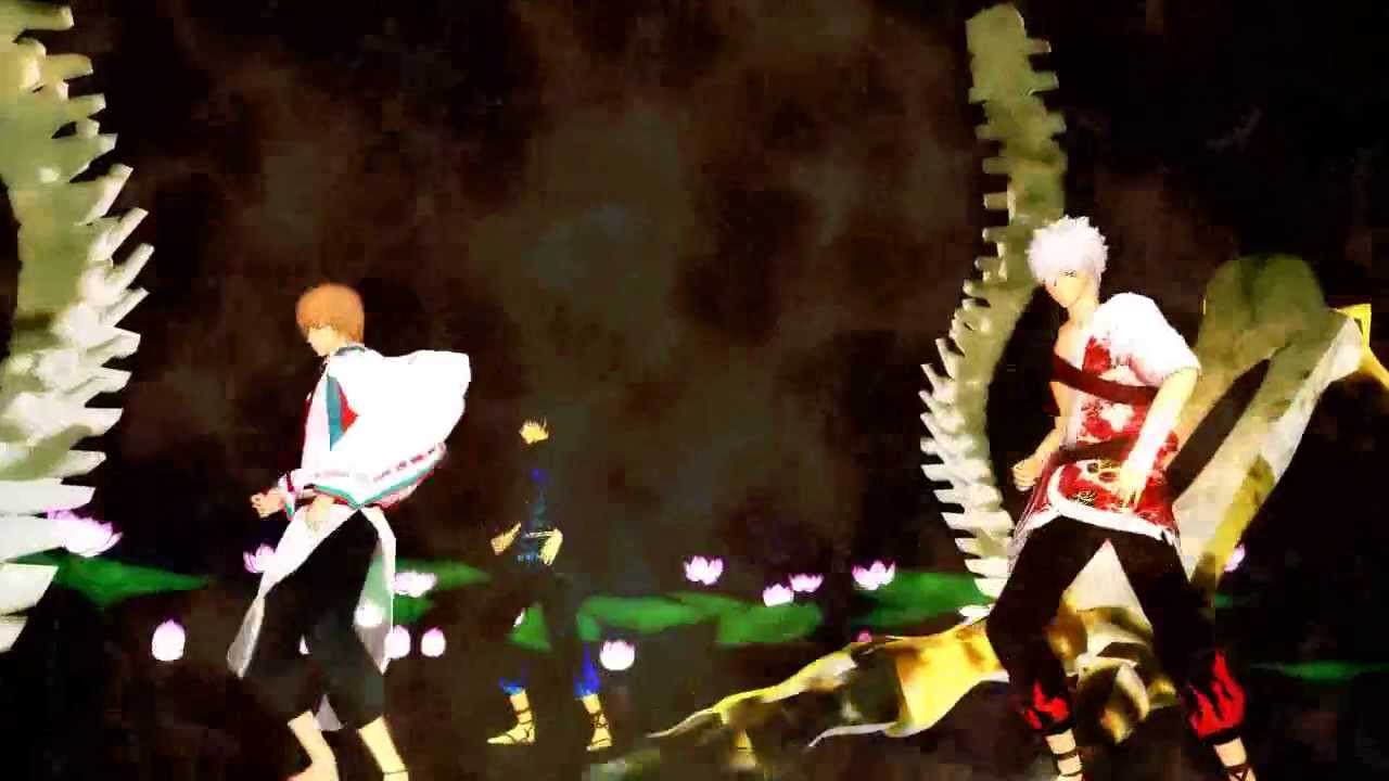 MMD銀魂 ３人で怪異物ノ怪音楽箱【沖田誕2013】