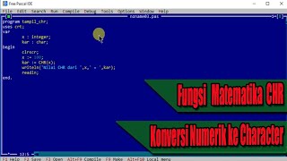 PROGRAM #26 MENGGUNAKAN FUNGSI CHR DALAM PENGOPRASIAN MATEMATIKA PASCAL