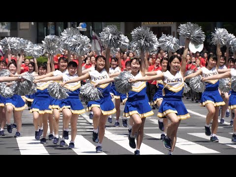 八王子学園八王子高校 吹奏楽部 第十三回銀座柳まつりパレード 2019