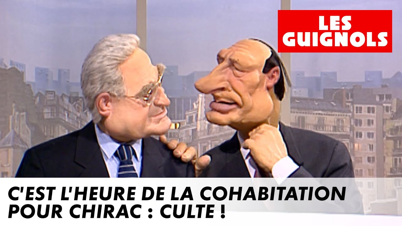 C'est l'heure de la cohabitation pour Chirac : tellement culte ! - Les Guignols - CANAL+