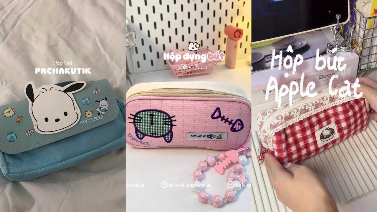 [Shoppe Haul] Unboxing hộp bút,đựng maekup xinh xắn Đi học,đi chơi,đi làm |Back to school #unboxing 