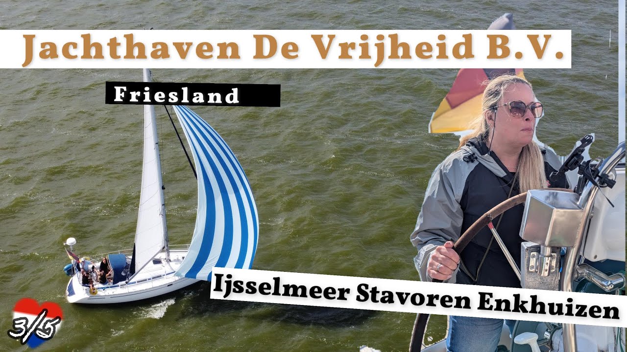 #91 Niederlande Tour Ijsselmeer Stavoren Enkhuizen Segelyacht Bavaria Cruiser 