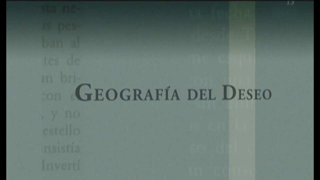 Geografía del deseo | Desde el 1 de junio televisión nacional de chile elif