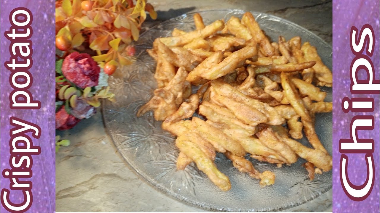 HOW TO MAKE CRISPY POTAO CHIPS - YouTube