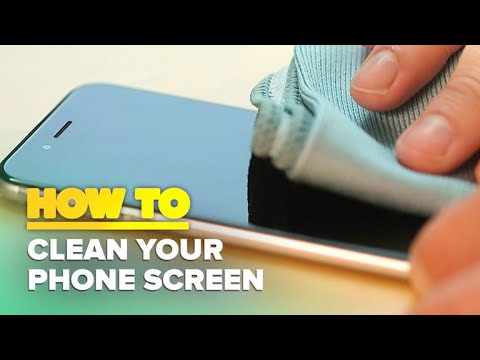 Video: How To Clear Your Phone Screen