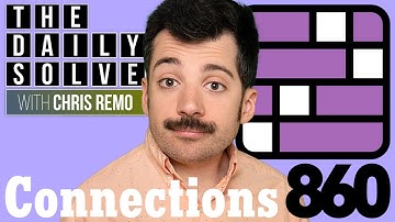 Connections 860 - NYT Word Game - 18 October 2025 #connections