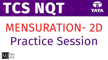TCS NQT - Mensuration 2D - Sample Sure Questions - MUST DO BEFORE EXAMS