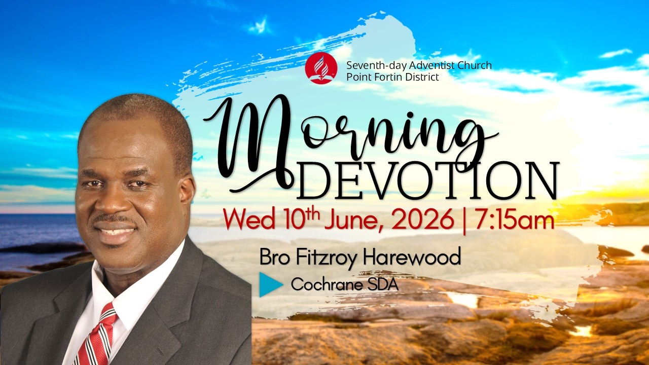 Wednesday Morning Devotion || 10th June 2026 || 7:15am