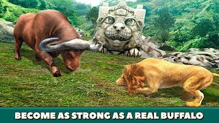 🐃Angry Buffalo Fighting: Crazy Bull Fight Game-Борьба Сердитого Буйвола-By Virtual Animals World screenshot 5