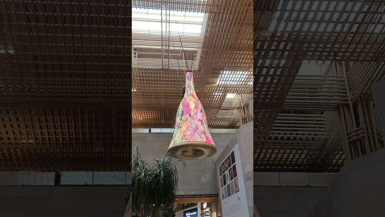 Digital Bell in Bangalore Airport 