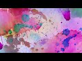  bright brush splatter paint 3d vj loop background for edits