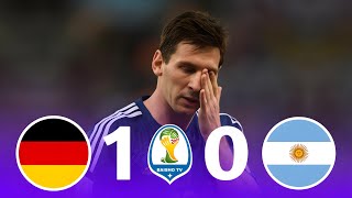 ألمانيا ~ الأرجنتين 1-0 نهائي كأس العالم 2014 وجنون عصام الشوالي جودة عالية 1080p نار نار يا حبيبي 🔥