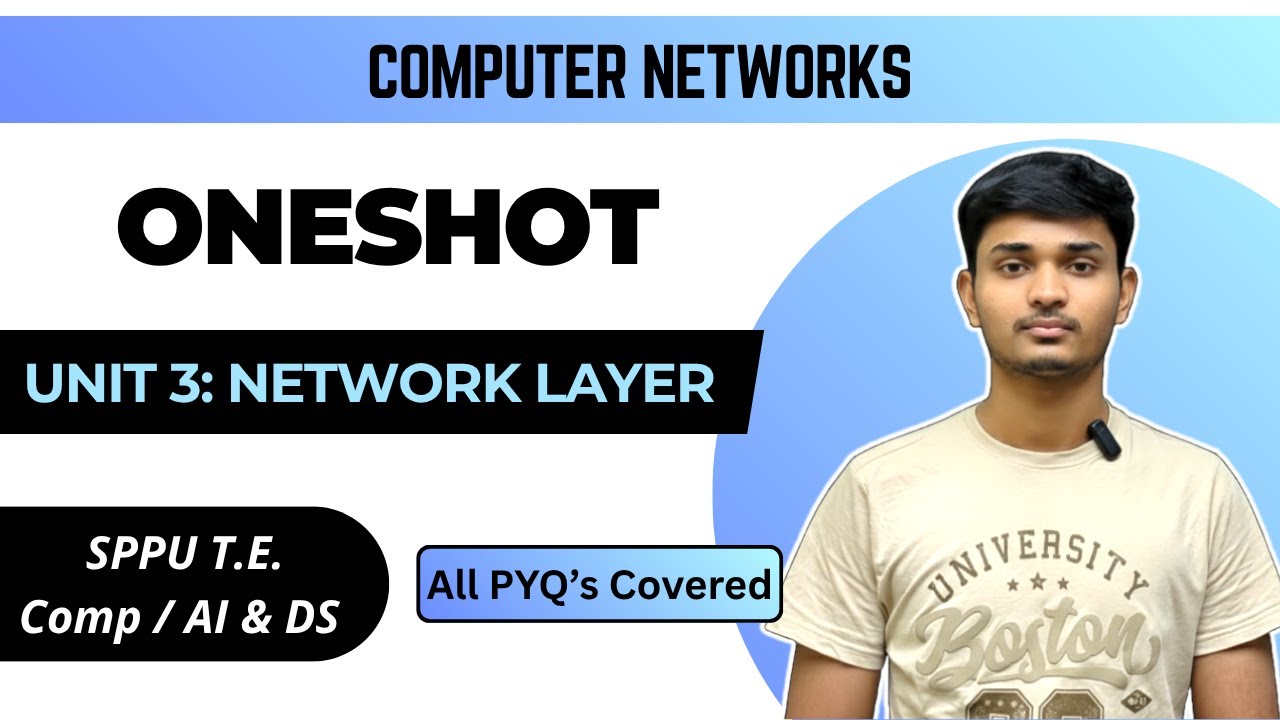 CN | CNS | Unit 3 | Network Layer | SPPU T.E. Comp / AI & DS | ONESHOT
