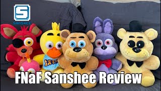 Fnaf 2021 Offical Sanshee Restocks Review Freddy, Bonnie, Chica, Foxy And Den Freddy