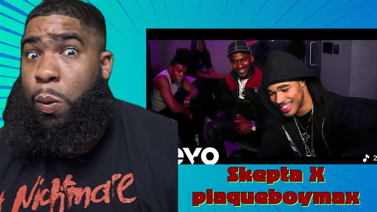 Реакция Skepta & PlaqueBoyMax — LESS IS MORE (официальный аудиоклип)